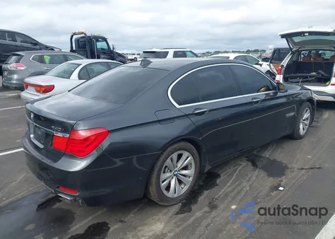 2012 BMW 740I from USA, damaged, VIN WBAKA4C58CDS99316